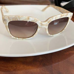 Brand New ETRO Italian Designer Sunglasses - MARBLE IVORY